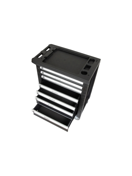 Тележка инструментальная Optimus TS-07 7 полок с набором инструментов 139 пр, пластиковая столешница OPTIMUS TS-07