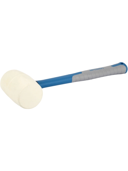 Киянка с фиберглассовой рукоятью и бойком весом 450г Optimus OPT-HMK450