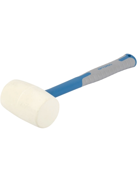 Киянка с фиберглассовой рукоятью и бойком весом 450г Optimus OPT-HMK450