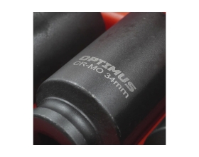 Набор ударных головок глубоких 1/2"DR, 4 предмета, 30-36 мм Optimus OPT-40204