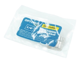 Переходник L-образный, резьба 1/4" Optimus OPT-714MFL