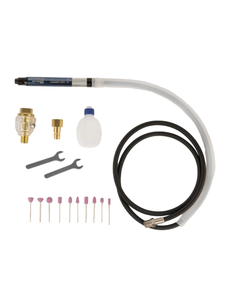 Прямая пневматическая бормашинка Optimus 54000 об/мин, 17 предметов OPT-PG350D