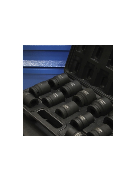 Набор ударных головок 12 шт, 17-41 мм, 3/4"DR Optimus OPT-60112