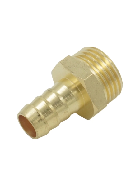 Штуцер пневматический елочка, внешняя резьба 1/2", 12 мм Optimus OPT-74012HHM