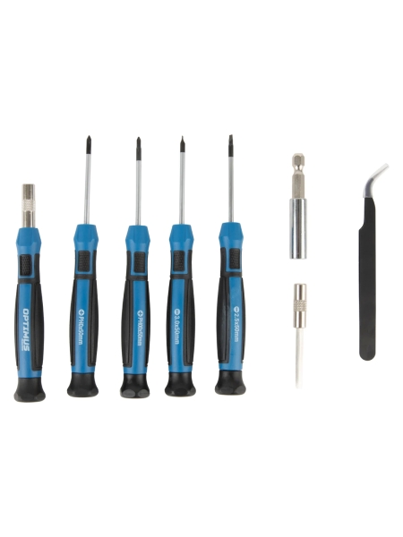 Набор отверток, бит и торцевых головок OPTIMUS 112 предм. OPT-BS5112