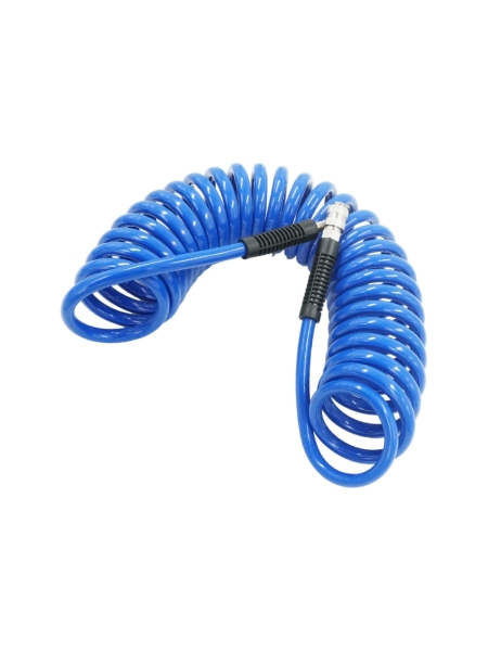 Шланг пневматический спиральный с БРС, 8 м, 10x14 мм Optimus OPT-7908