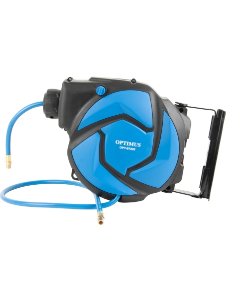 Шланг пневматический армированный pvc на катушке (10 м; 8x12 мм; 20 бар) Optimus OPT-97230