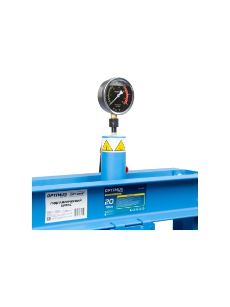 Гаражный пресс Optimus 20 т, ручной и ножной привод OPT-220F