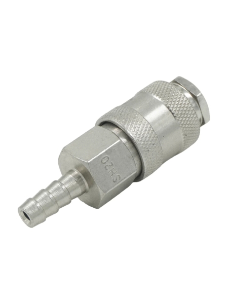 Соединение быстросъемное пневматическое под шланг 8 мм Optimus OPT-720SHA