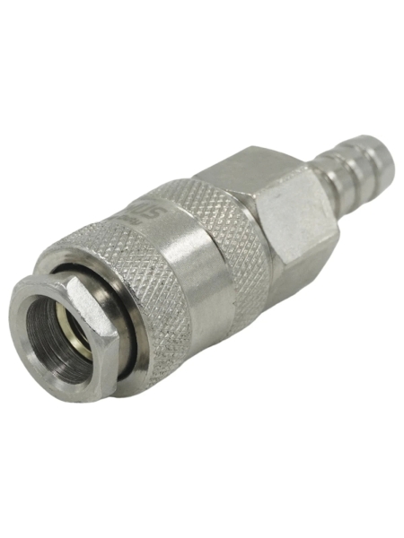 Соединение быстросъемное пневматическое под шланг 10 мм Optimus OPT-730SHA