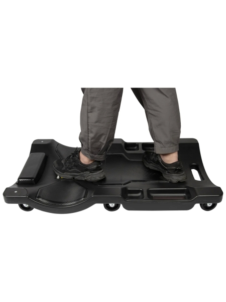 Лежак ремонтный подкатной Optimus с увеличенной шириной HD OPT-37185