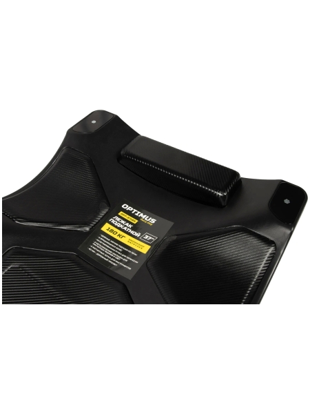 Лежак ремонтный подкатной Optimus с увеличенной шириной HD OPT-37185