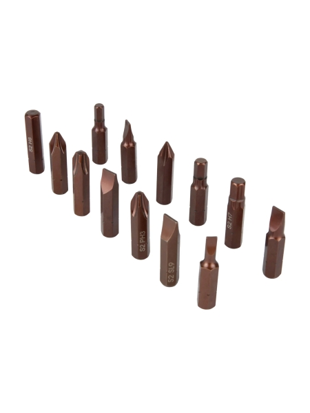 Ударная отвертка с набором бит Optimus 14 предметов OPT-SI3014