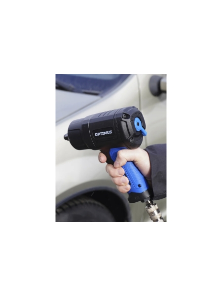 Гайковерт пневматический ударный Optimus привод 1/2, 1350 Нм OPT-PW2030