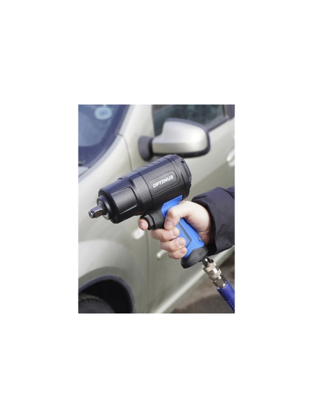 Гайковерт пневматический ударный Optimus привод 1/2, 1350 Нм OPT-PW2030