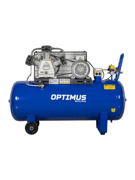 Компрессор поршневой Optimus, 580л/мин, 3.0кВт, 380в, ресивер 200л OPT-302058
