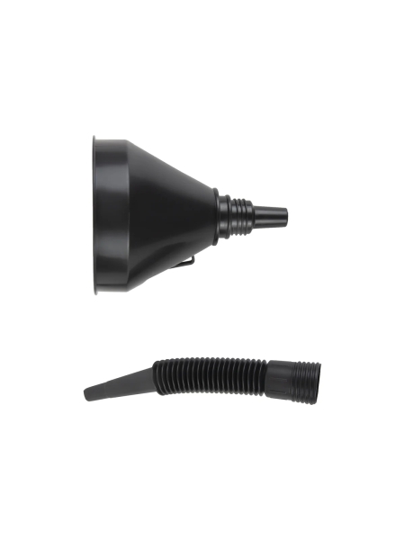 Воронка пластмассовая с гибким наконечником для бензина, масла, антифриза Optimus OPT-405800