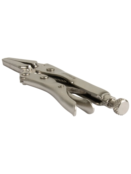 Зажимные клещи Optimus с фиксатором 130 мм удлиненные губки 11065