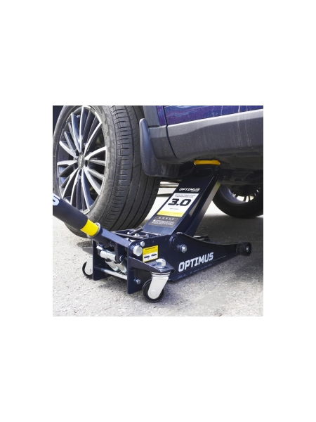 Домкрат подкатной гидравлический Optimus 3 тонны, 73-500 мм OPT-7450