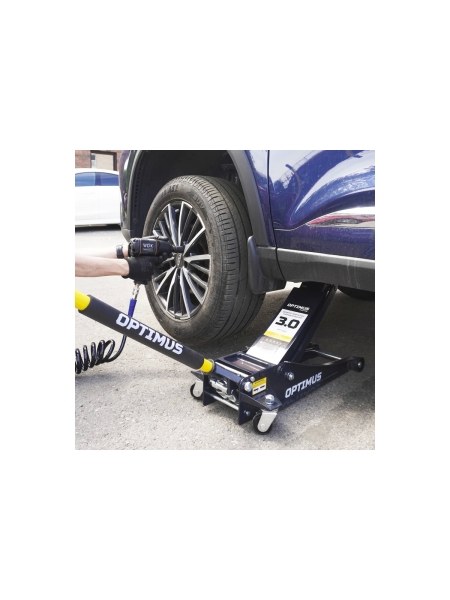 Домкрат подкатной гидравлический Optimus 3 тонны, 73-500 мм OPT-7450