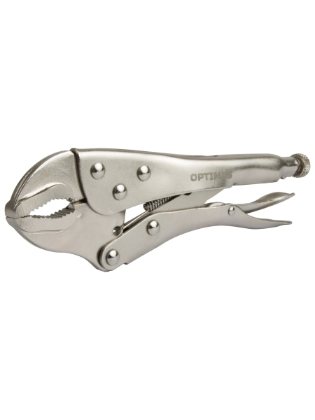Зажимные клещи Optimus с изогнутыми губками 250 мм 11110
