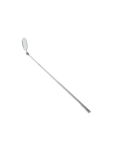 Зеркало Optimus овальное с телескопической рукояткой, 50 ? 25 мм, 250мм hd MT01