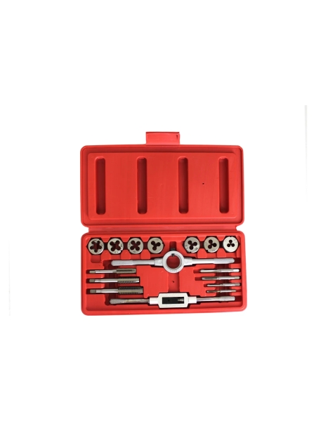 Набор метчиков и плашек Optimus М3-М12, метрическая резьба, 16 предметов OPT-MTDS16