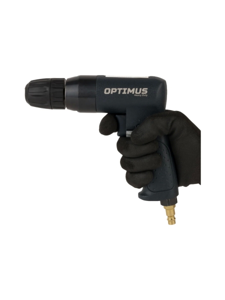Дрель пневматическая с быстрозажимным патроном Optimus  ? до 10 мм, 1460 об/мин OPT-PD9110