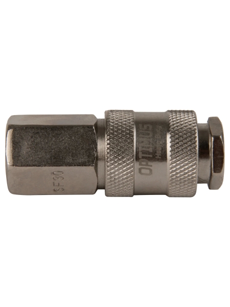 Соединение быстросъемное пневматическое с внутренней резьбой 3/8" Optimus OPT-730SFA