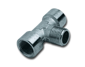 Т-образный разветвитель GAV 1252/2,  1/4F-1/4M-1/4M