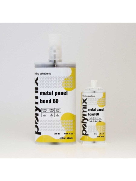 Клей для металла 200 мл Polymix Metal Panel Bond, 60 мин
