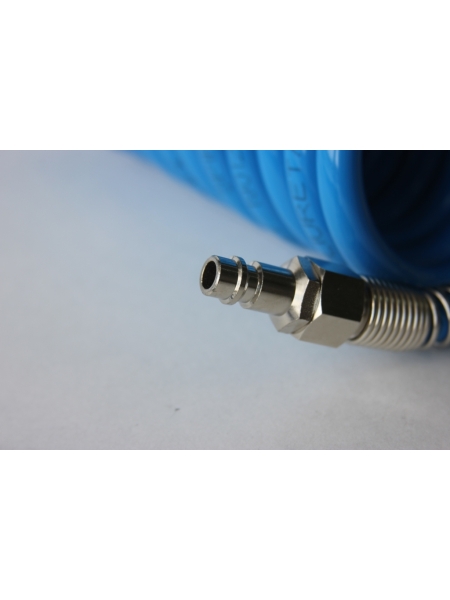 Шланг спиральный GAV SPR 8 м, D 8*12, быстросъем