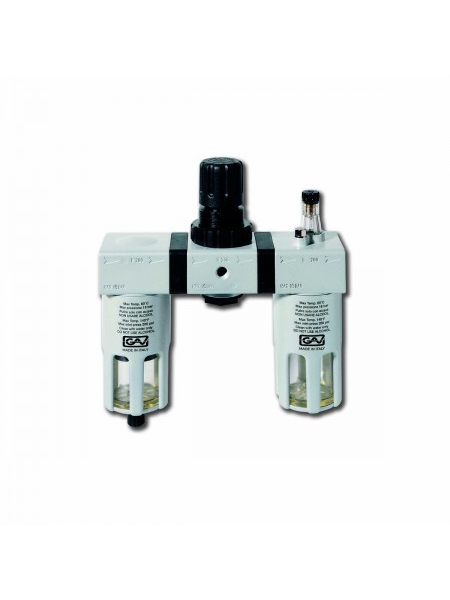 Фильтр регулятор-лубрикатор GAV G-FRL 200, 1/2
