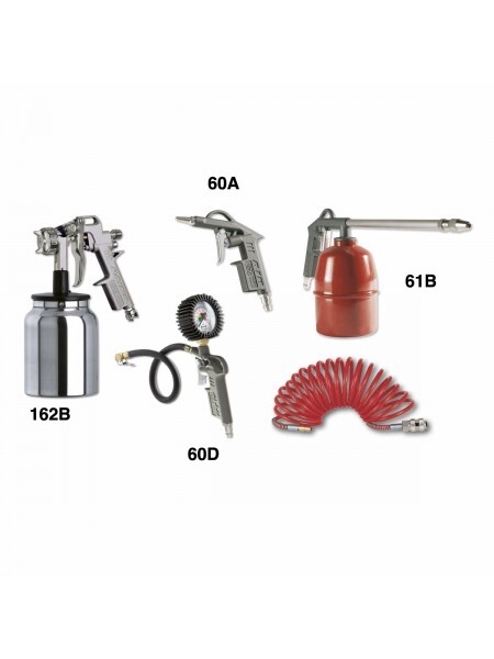 Набор пневмоинструмента GAV KIT Italia, быстросъем