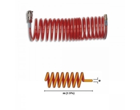 Шланг спиральный GAV SRU 20 м, D 6*8, быстросъем