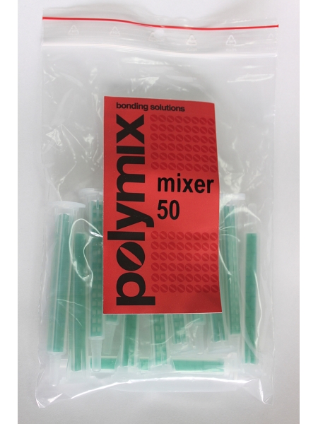 Набор насадок для нанесения двухкомпонентного клея для картриджей на 50 мл, 12 шт