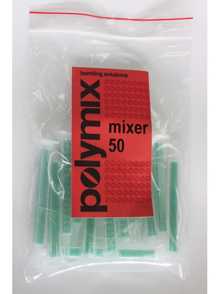 Набор насадок для нанесения двухкомпонентного клея для картриджей на 50 мл, 12 шт