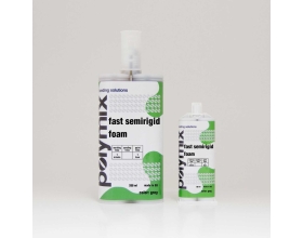 Серая пена Polymix Fast Semi – Rigid Foam