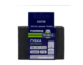 Губка абразивная шлифовальная Forming прямоугольный профиль 100x68x25 мм, P36 PROBOS GAP36