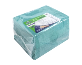 Нетканый протирочный материал PROBOS SIGMA 8601G, зеленый, гладкое тиснение, 30x38см, 100 листов/уп 8601G100