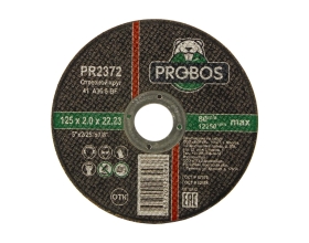 Круг отрезной абразивный 125x2.0x22.23 мм PROBOS PR2372