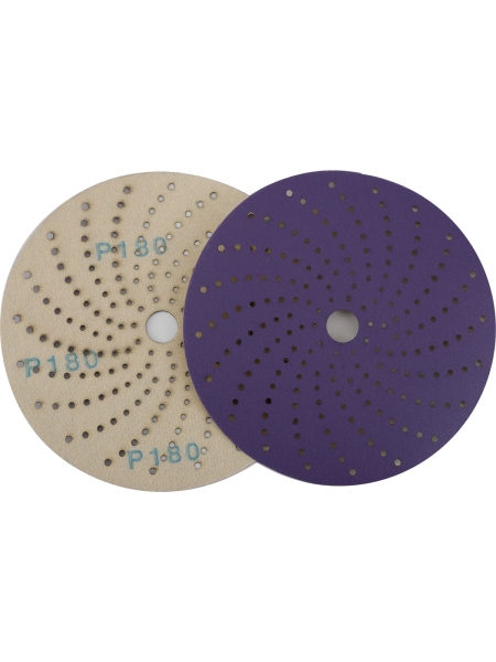 Круг шлифовальный c мультипылеотводом Purple PROBOS P180, CP737 CERAMIC Hookit, 150 мм, 10 шт/уп 73751422