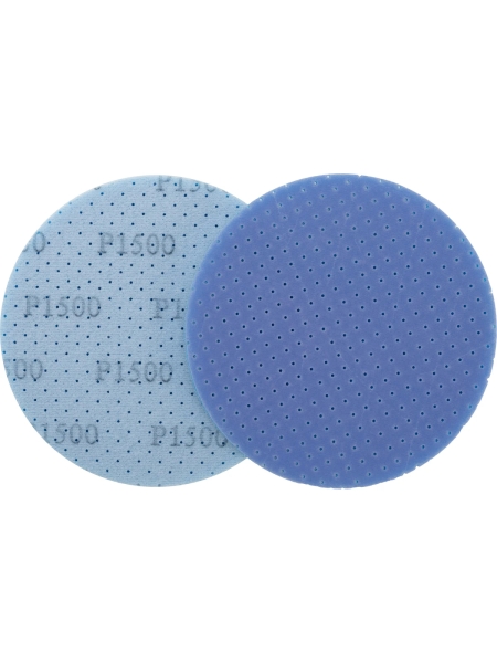 Круг абразивный гибкий на мягкой вспененной оcнове PROBOS AF445 Hookit 150 мм, P1500 44533543