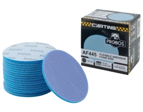 Круг абразивный гибкий на мягкой вспененной оcнове PROBOS AF445 Hookit 150 мм, P2000 44533544