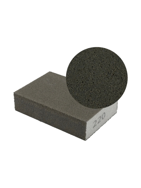 Губка абразивная шлифовальная Forming прямоугольный профиль 100x68x25 мм, P220 PROBOS GAP220