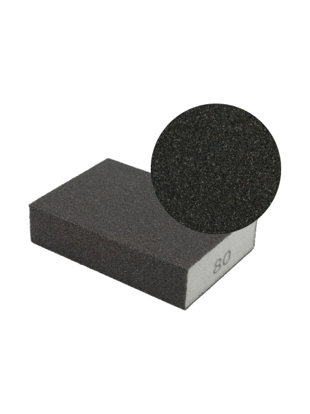 Губка абразивная шлифовальная Forming прямоугольный профиль 100x68x25 мм, P80 PROBOS GAP80