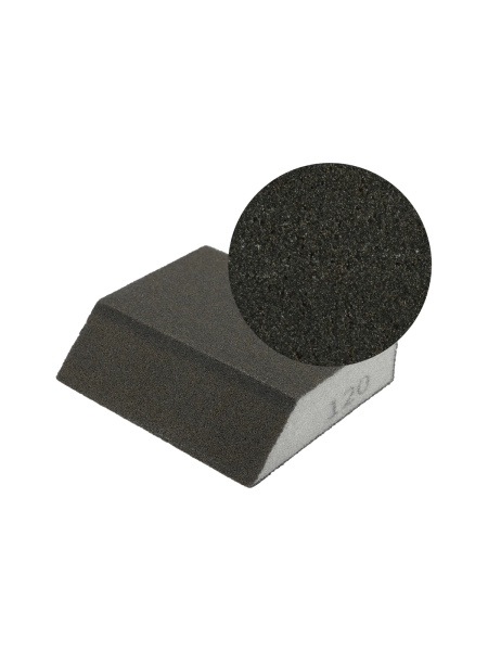 Губка абразивная шлифовальная Forming трапеция 100x90x65x26 мм, P120 PROBOS GAT120
