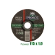 Круг отрезной абразивный 115x1.0x22.23 мм PROBOS PR2331
