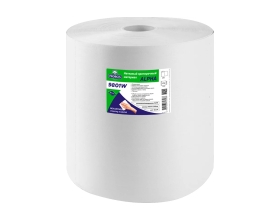 Нетканый протирочный материал PROBOS ALPHA 9801W белый, гладкое тиснение, 31,8x34 см, 870 лист/рул 9801W870