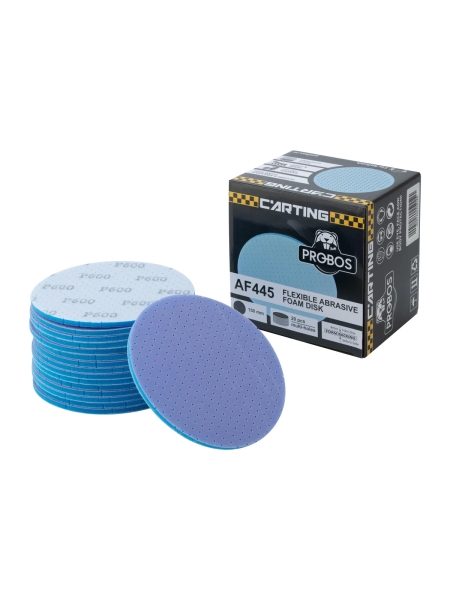 Круг абразивный гибкий на мягкой вспененной оcнове PROBOS AF445 Hookit 150 мм, P600 44533539
